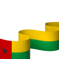 Guiné bissau bandeira elemento Projeto nacional independência dia bandeira fita png