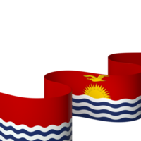 Kiribati bandeira elemento Projeto nacional independência dia bandeira fita png