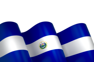 el salvador flagga element design nationell oberoende dag baner band png