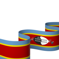 Eswatini flag element design national independence day banner ribbon png