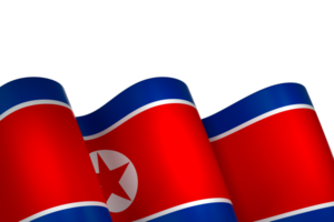 noorden Korea vlag element ontwerp nationaal onafhankelijkheid dag banier lint PNG