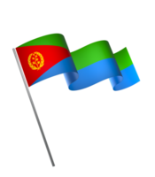 eritrea bandera elemento diseño nacional independencia día bandera cinta png