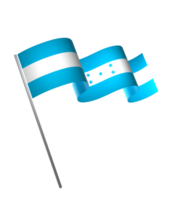 Honduras Flagge Element Design National Unabhängigkeit Tag Banner Band png