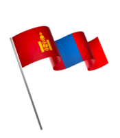 Mongolei Flagge Element Design National Unabhängigkeit Tag Banner Band png