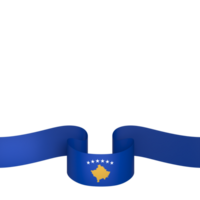 Kosovo vlag element ontwerp nationaal onafhankelijkheid dag banier lint PNG