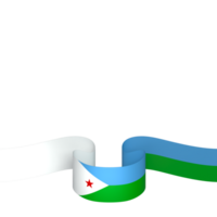 djibouti bandeira elemento Projeto nacional independência dia bandeira fita png