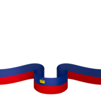 Liechtenstein flag element design national independence day banner ribbon png