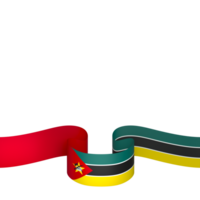 Mozambique Flagge Element Design National Unabhängigkeit Tag Banner Band png