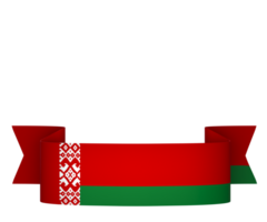 bielorussia bandiera elemento design nazionale indipendenza giorno bandiera nastro png