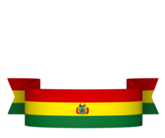 Bolívia bandeira elemento Projeto nacional independência dia bandeira fita png
