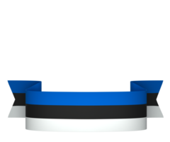 Estonia flag element design national independence day banner ribbon png