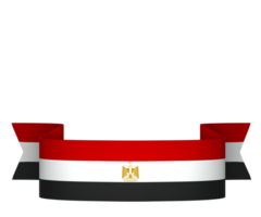 egypten flagga element design nationell oberoende dag baner band png