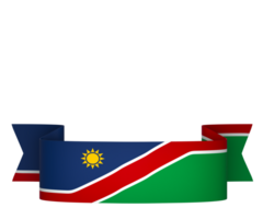 Namibië vlag element ontwerp nationaal onafhankelijkheid dag banier lint PNG