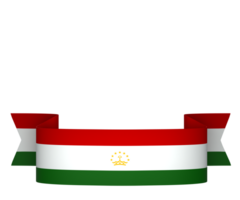 tajiquistão bandeira elemento Projeto nacional independência dia bandeira fita png