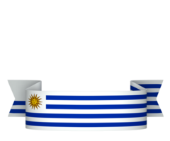 Uruguay Flagge Element Design National Unabhängigkeit Tag Banner Band png