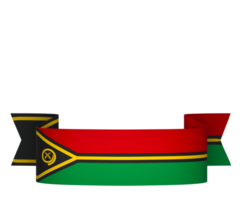 Vanuatu Flagge Element Design National Unabhängigkeit Tag Banner Band png