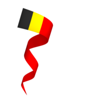 Bélgica bandeira elemento Projeto nacional independência dia bandeira fita png