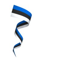 Estonia flag element design national independence day banner ribbon png