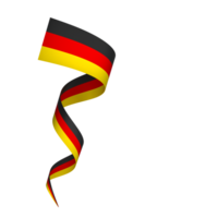 Deutschland Flagge Element Design National Unabhängigkeit Tag Banner Band png