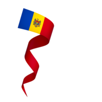 Moldavië vlag element ontwerp nationaal onafhankelijkheid dag banier lint PNG