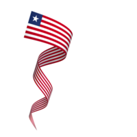 Liberia flagga element design nationell oberoende dag baner band png