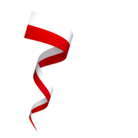 Poland flag element design national independence day banner ribbon png