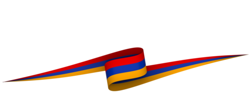 Armenië vlag element ontwerp nationaal onafhankelijkheid dag banier lint PNG