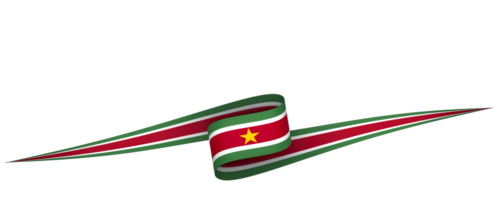 suriname Flagge Element Design National Unabhängigkeit Tag Banner Band png