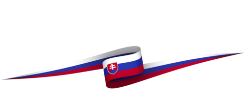 slovakia flagga element design nationell oberoende dag baner band png