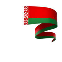 Vitryssland flagga element design nationell oberoende dag baner band png