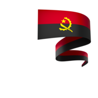 angola bandera elemento diseño nacional independencia día bandera cinta png