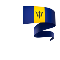 barbados flagga element design nationell oberoende dag baner band png