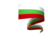 Bulgaria bandera elemento diseño nacional independencia día bandera cinta png