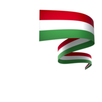 Hungary flag element design national independence day banner ribbon png