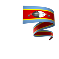 eswatini Flagge Element Design National Unabhängigkeit Tag Banner Band png