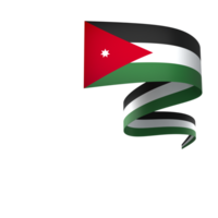 Jordan Flagge Element Design National Unabhängigkeit Tag Banner Band png