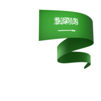 saudi arabia bandera elemento diseño nacional independencia día bandera cinta png