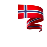 Noruega bandera elemento diseño nacional independencia día bandera cinta png