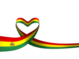 bolivia flagga element design nationell oberoende dag baner band png