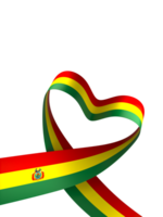 bolivia flagga element design nationell oberoende dag baner band png