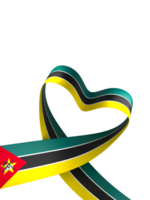 mozambico bandiera elemento design nazionale indipendenza giorno bandiera nastro png