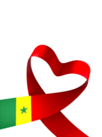 Senegal vlag element ontwerp nationaal onafhankelijkheid dag banier lint PNG