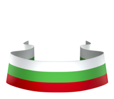 Bulgaria bandiera elemento design nazionale indipendenza giorno bandiera nastro png