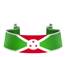 Burundi vlag element ontwerp nationaal onafhankelijkheid dag banier lint PNG