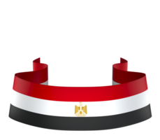 Egipto bandera elemento diseño nacional independencia día bandera cinta png