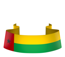 Guinea bissau Flagge Element Design National Unabhängigkeit Tag Banner Band png