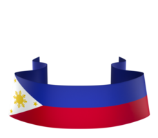 Philippinen Flagge Element Design National Unabhängigkeit Tag Banner Band png