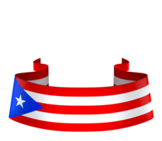 puerto stecca bandiera elemento design nazionale indipendenza giorno bandiera nastro png