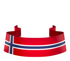 Norwegen Flagge Element Design National Unabhängigkeit Tag Banner Band png