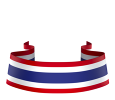 Thailand vlag element ontwerp nationaal onafhankelijkheid dag banier lint PNG